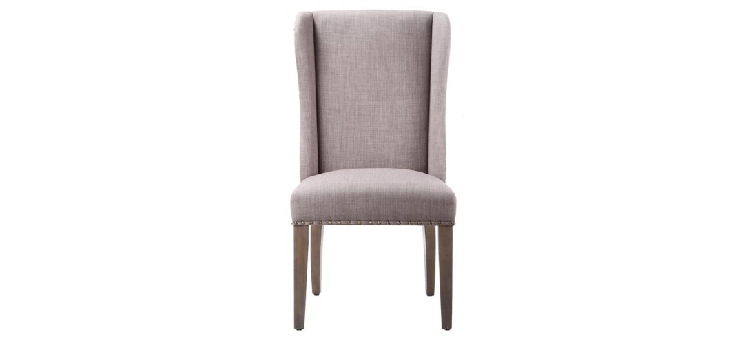 Crossroads Alex Upholstered Wingback Dining Chair (set of 2)