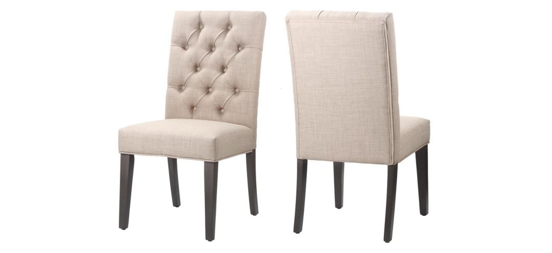 Kathryn Upholstered Parsons Dining Chair - Set of 2