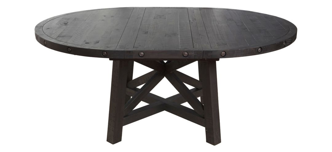 Zabela Round Dining Table w/ Leaf