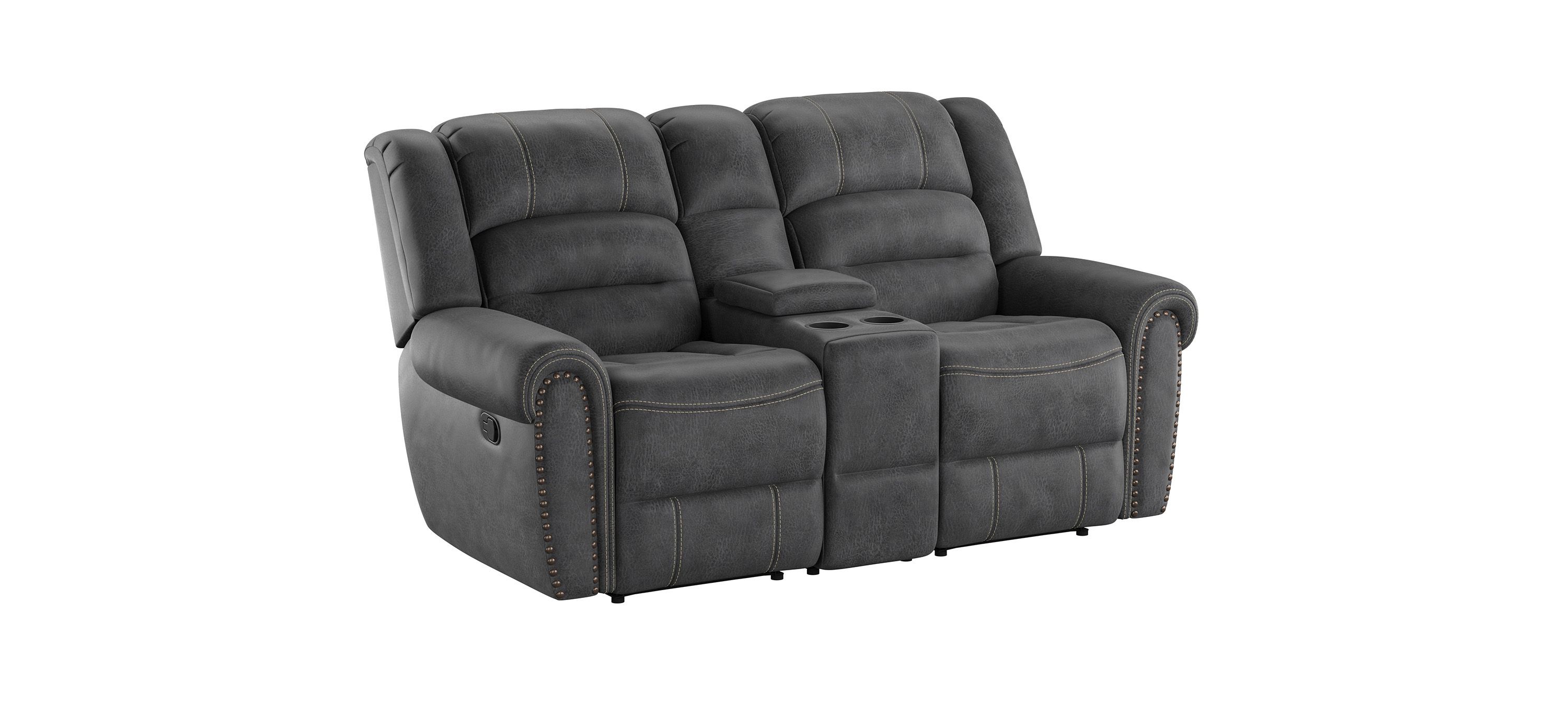 Baldwin Reclining Console Loveseat
