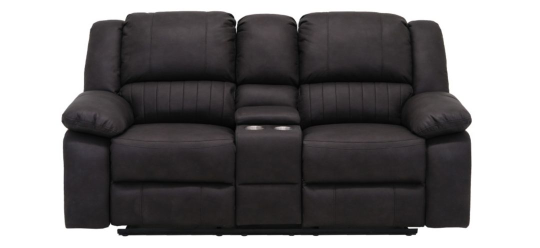 286371200 Navaro Licorice Reclining Console Loveseat sku 286371200