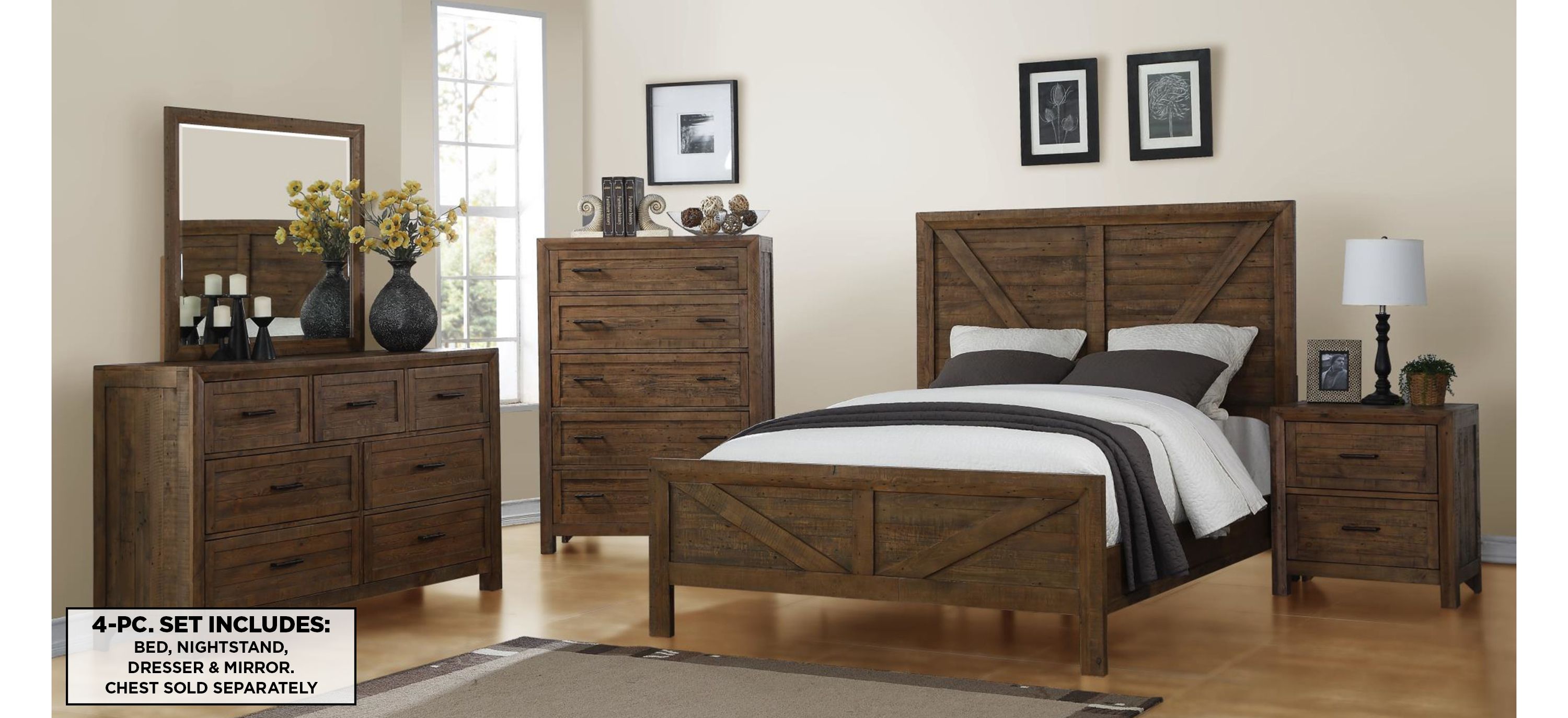 Meridian 4-pc. Bedroom Set