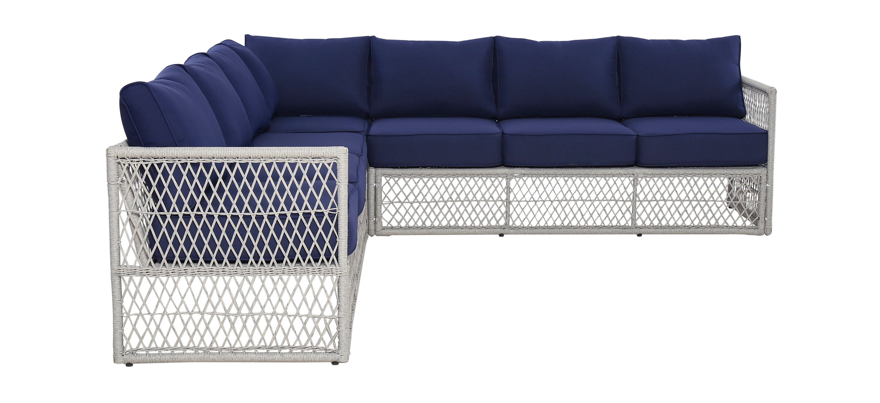 Alaric 2-pc. Outdoor Symmetrical Sectional Sofa