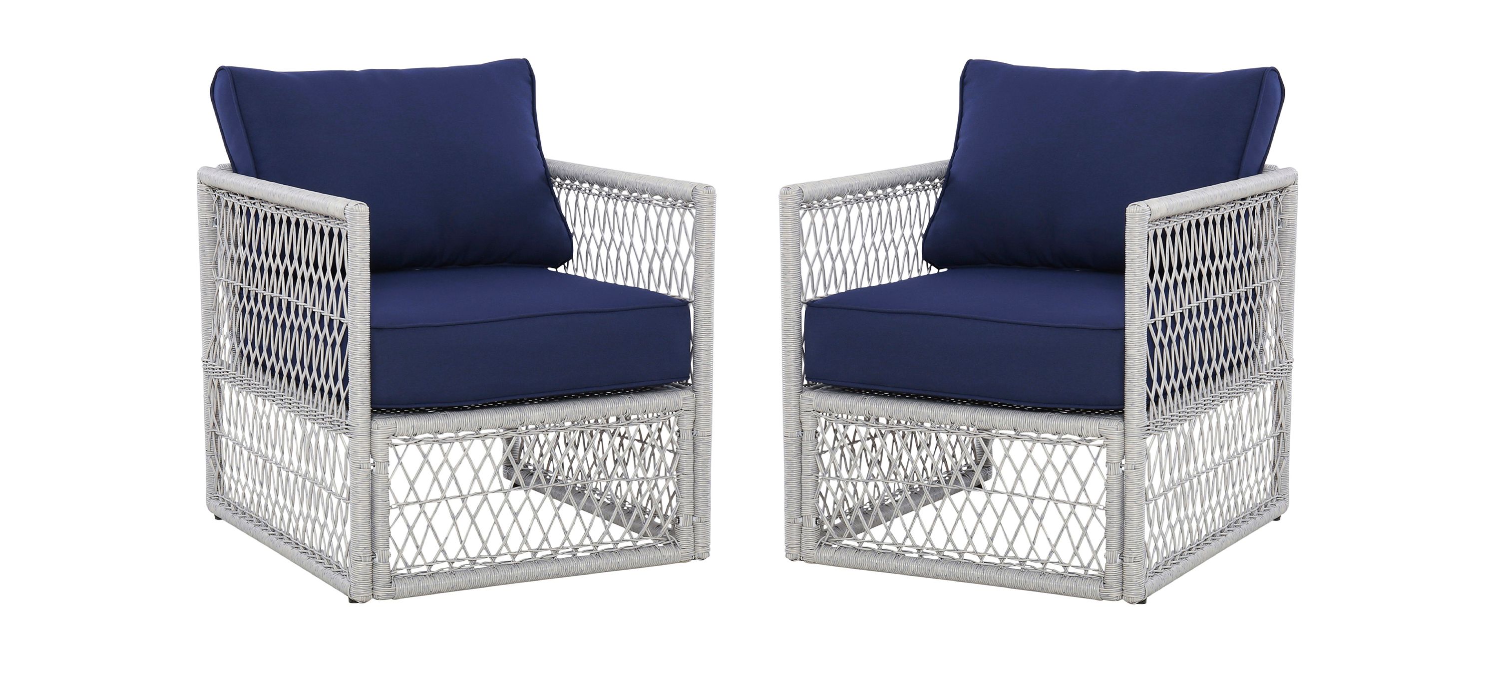Alaric 2-pc. Outdoor Chair Set