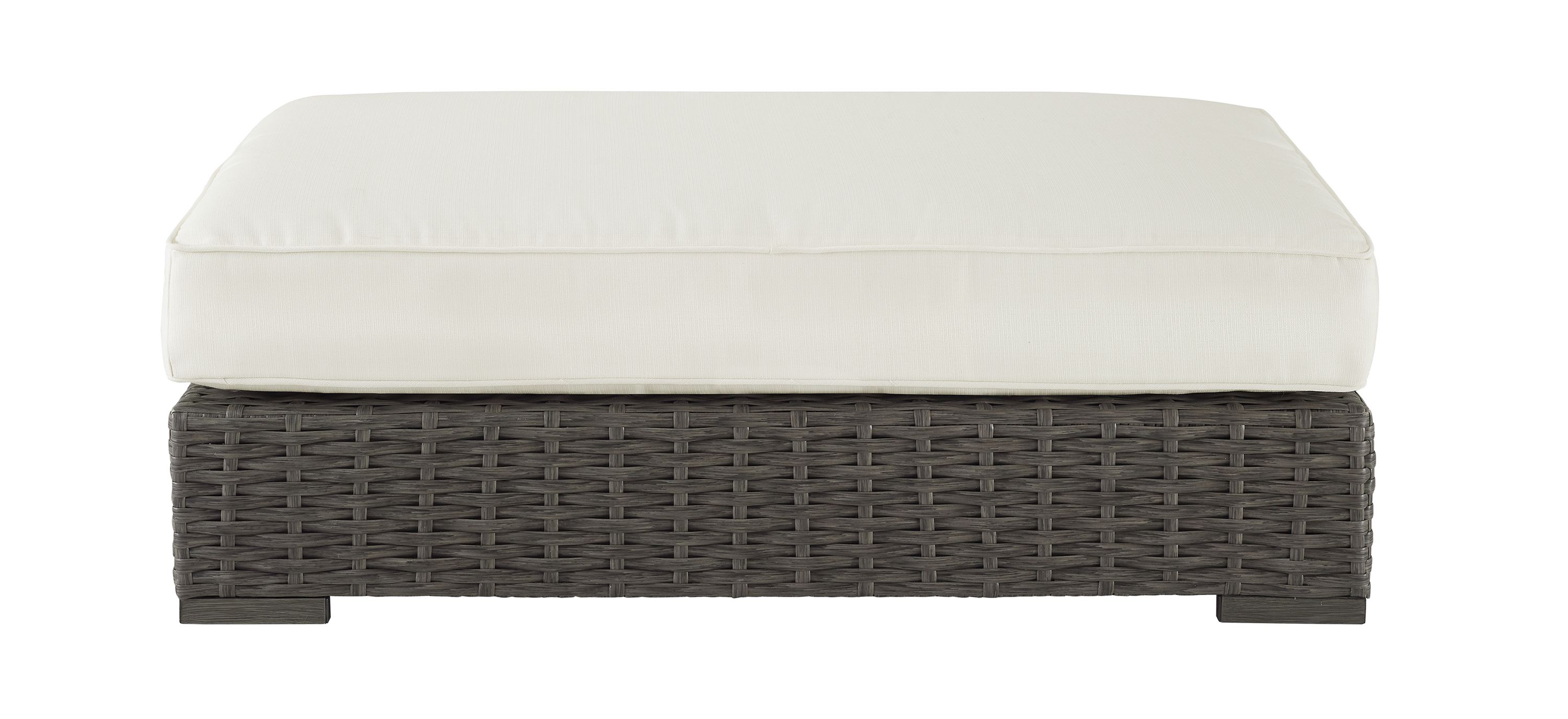 Maverick Outdoor Wicker Ottoman