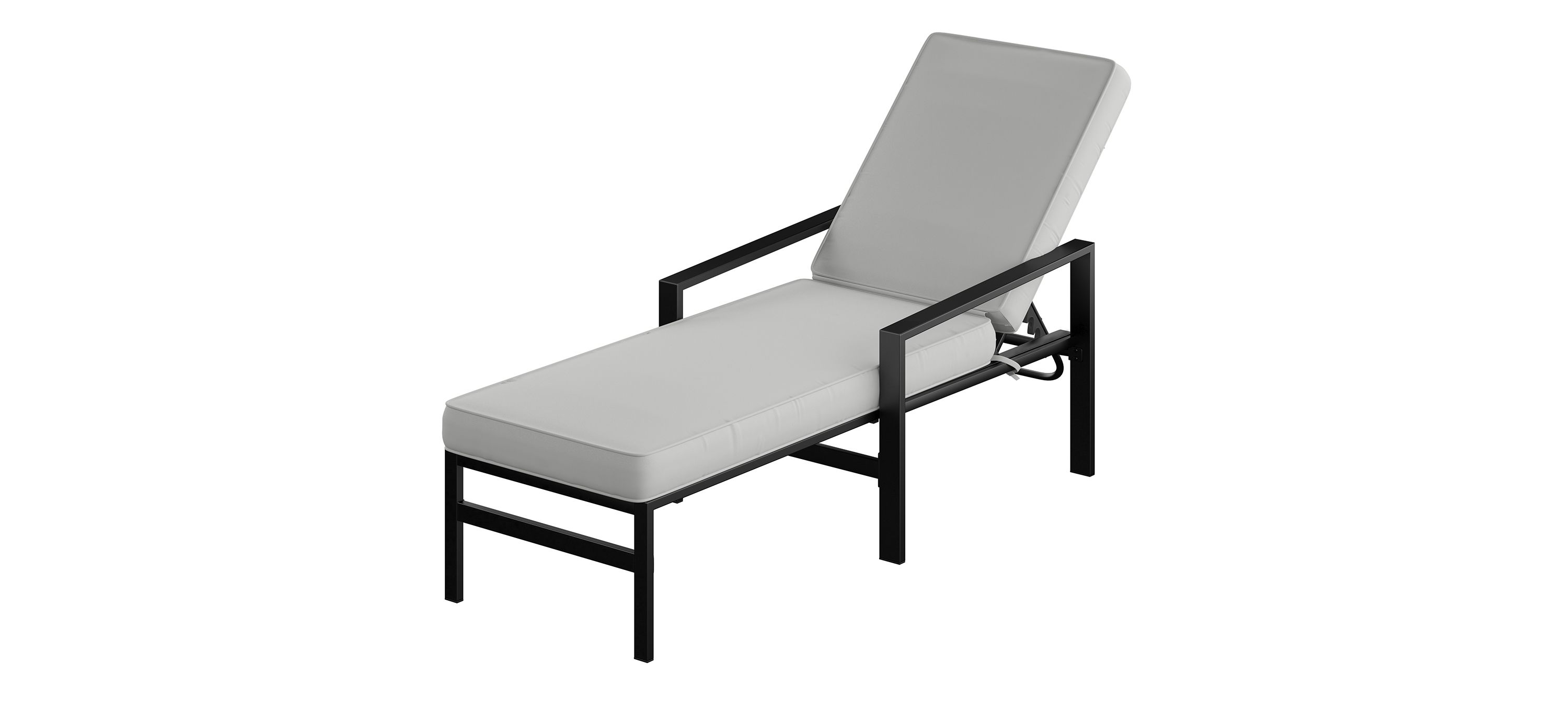 Kavon Outdoor X-Back Chaise Lounge - Set of 2