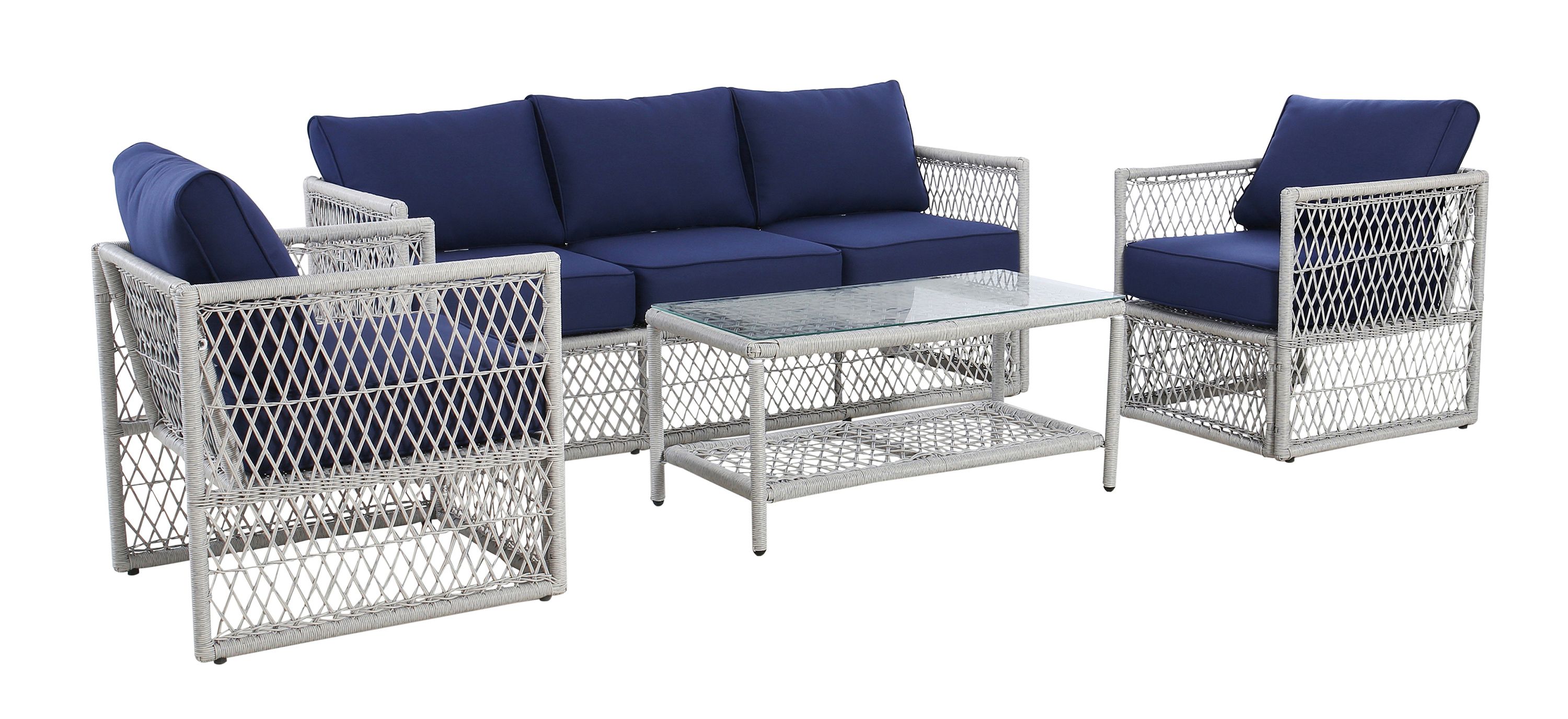 Alaric 4-pc. Outdoor Seating Set with Coffee Table