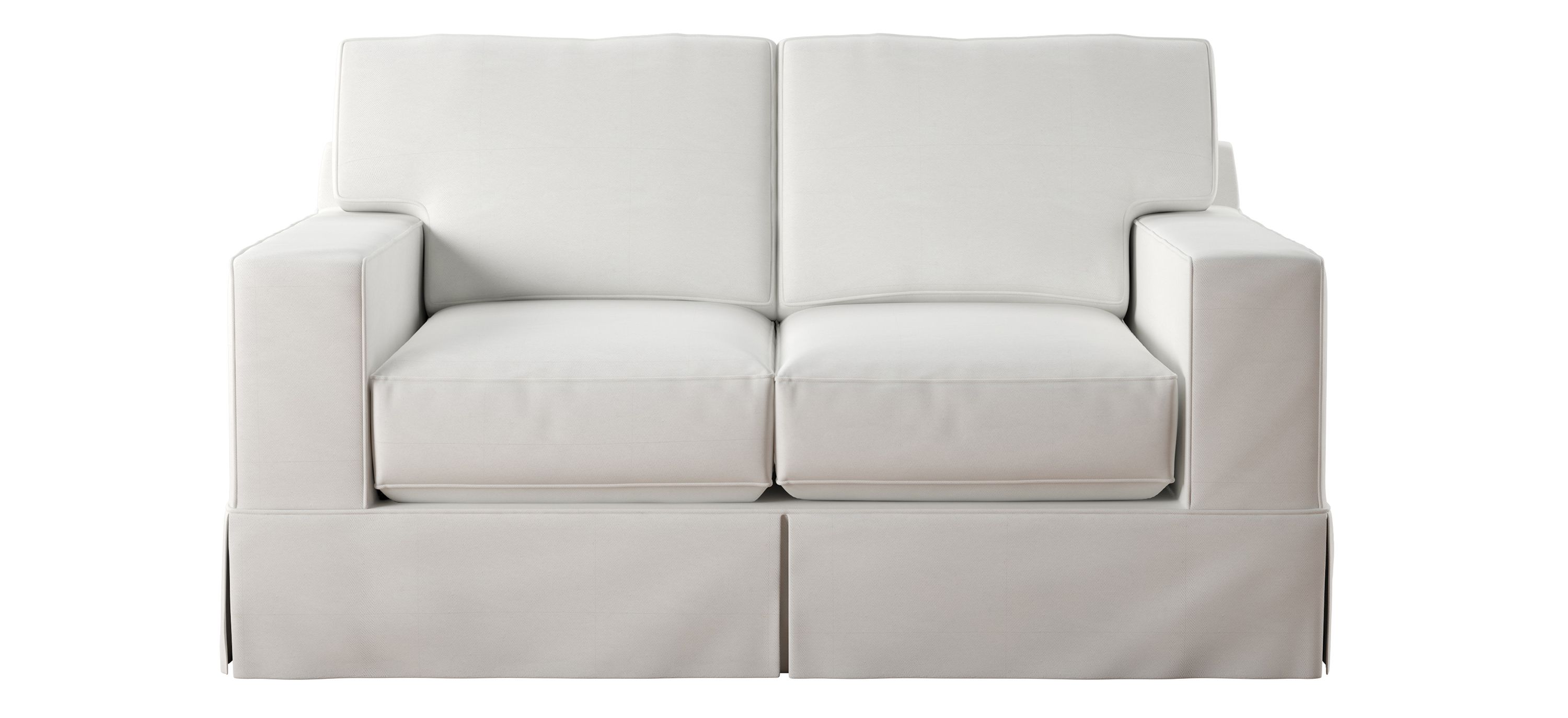 Ronny Slipcovered Loveseat