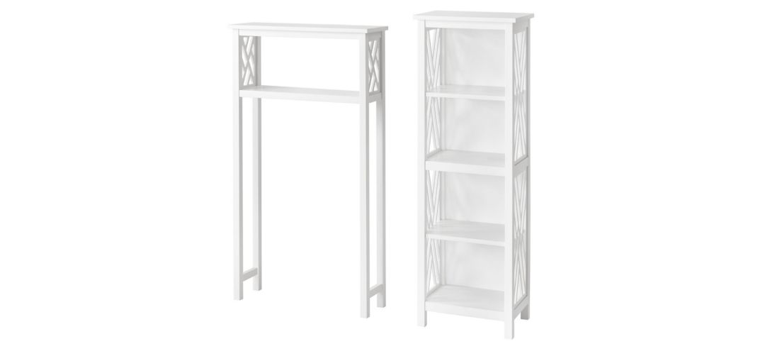 Coventry 2-pc Over-Toilet Tall Storage Shelf