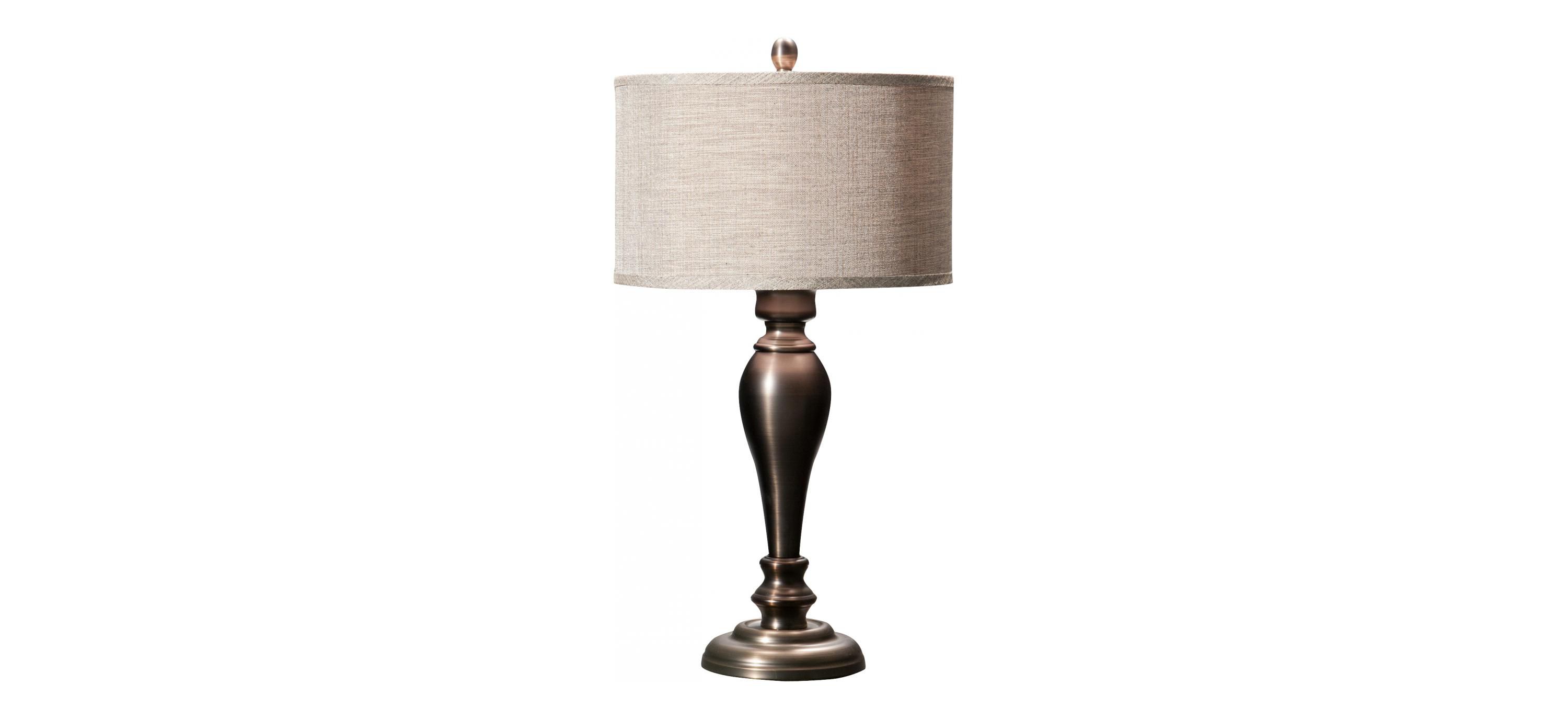 Metal Candlestick Table Lamp