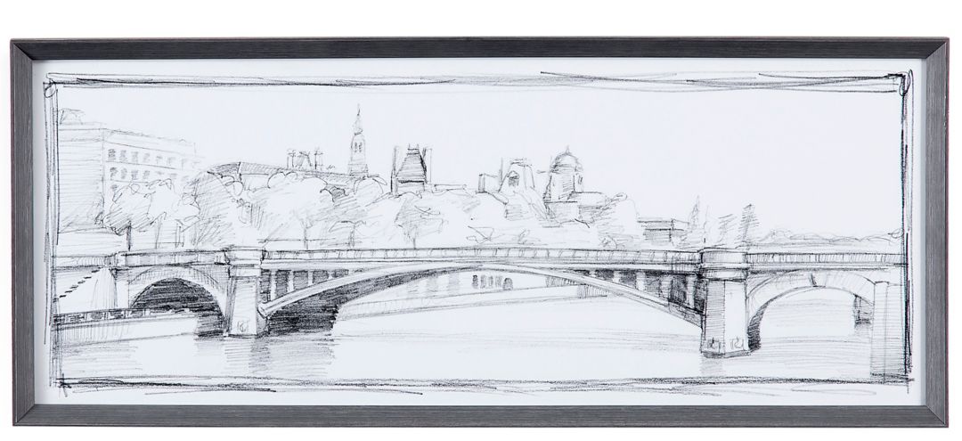 123099017 Pont du Notre Dome Wall Art sku 123099017