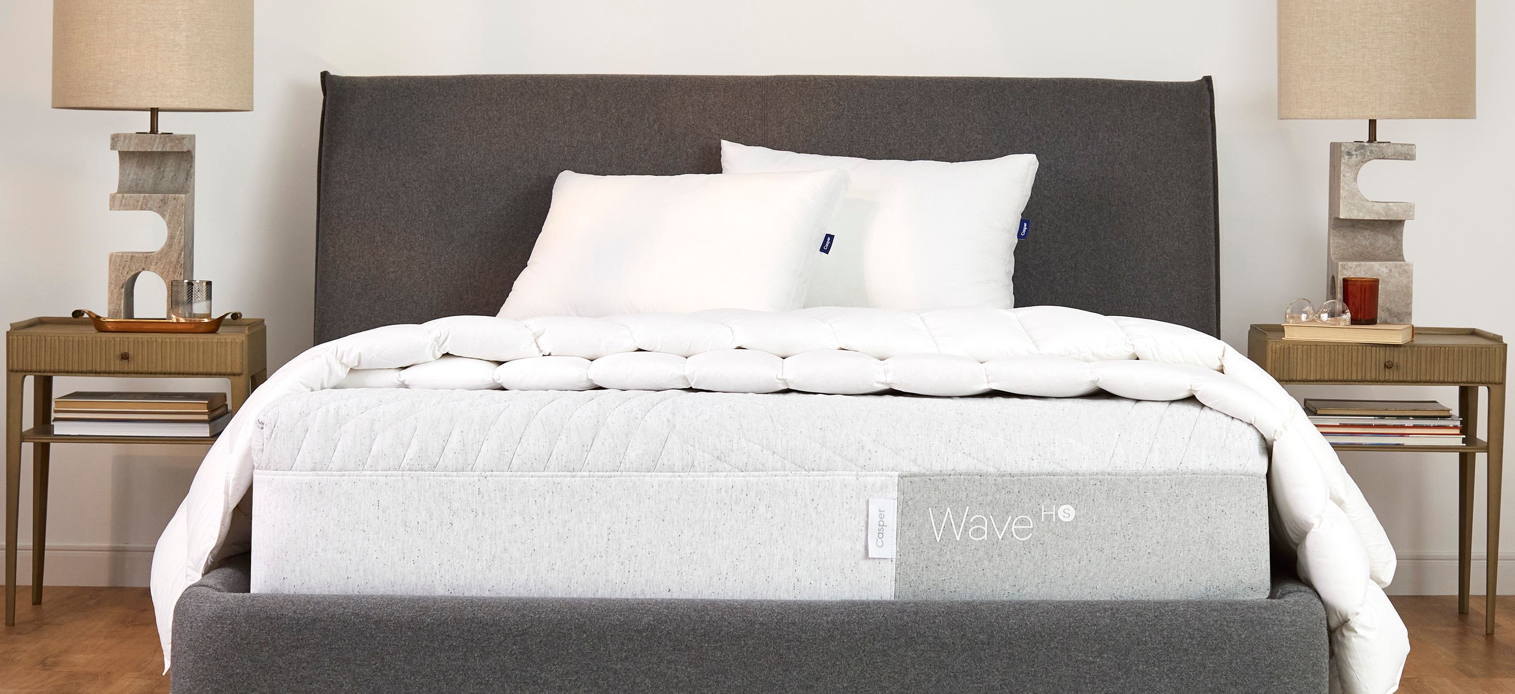 Casper Wave Hybrid Snow Medium  Mattress