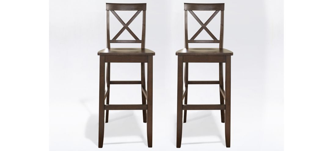 X-Back Bar Stool - Set of 2