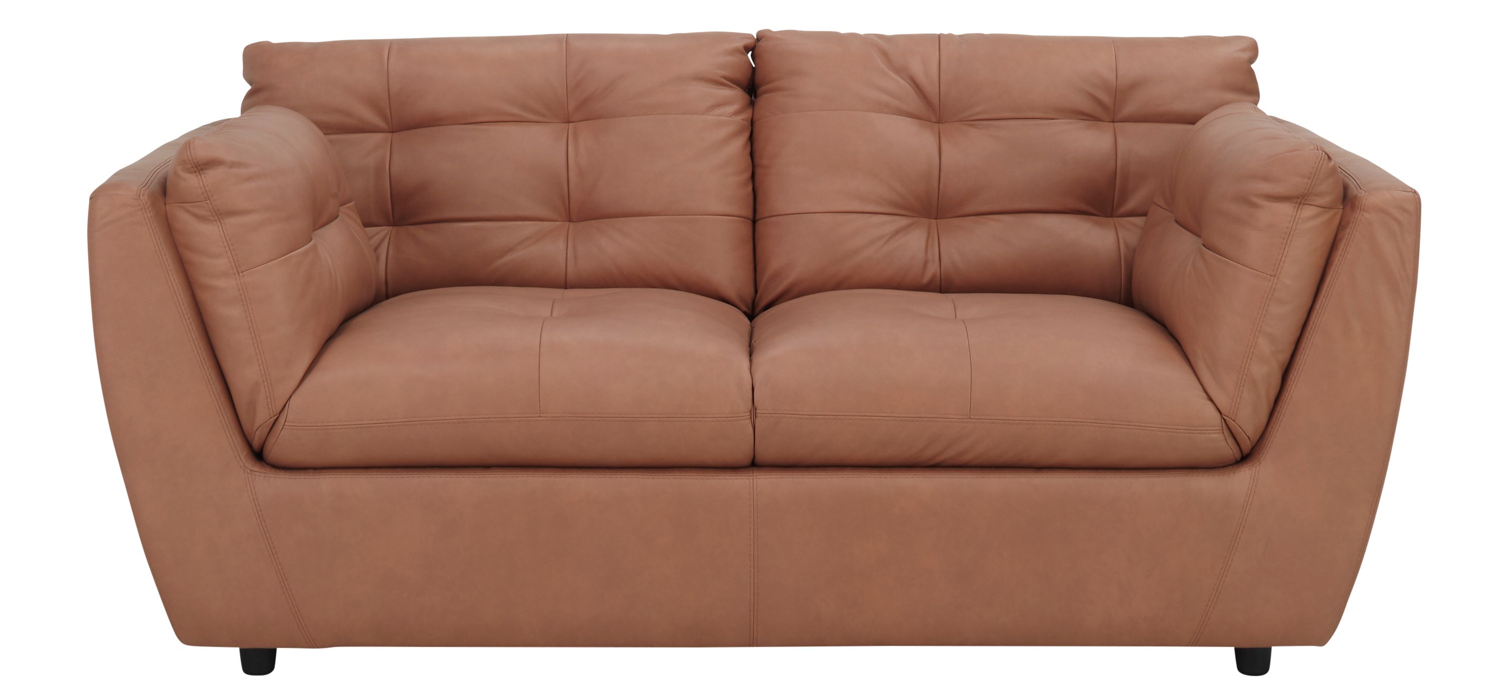 Damar Leather Loveseat