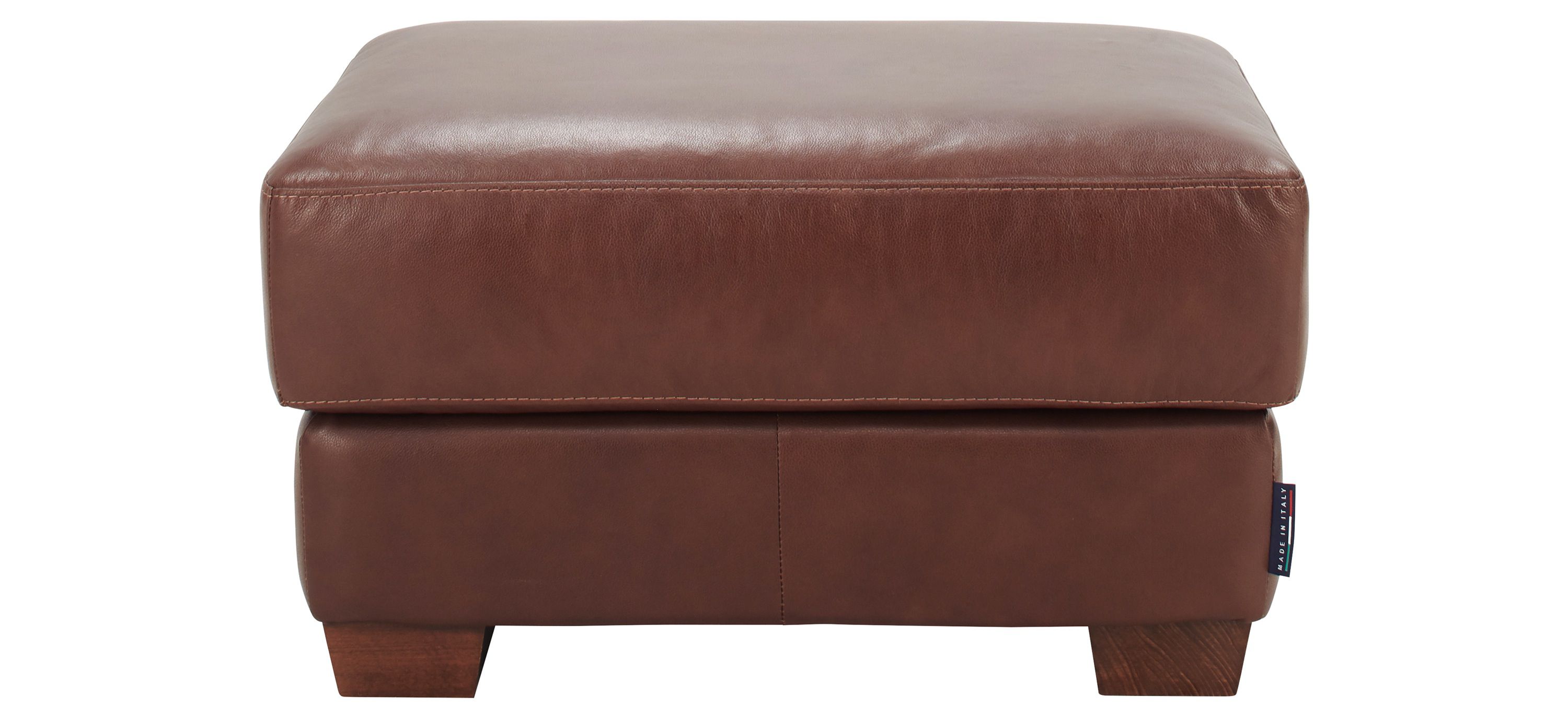 Marco Leather Chair Ottoman