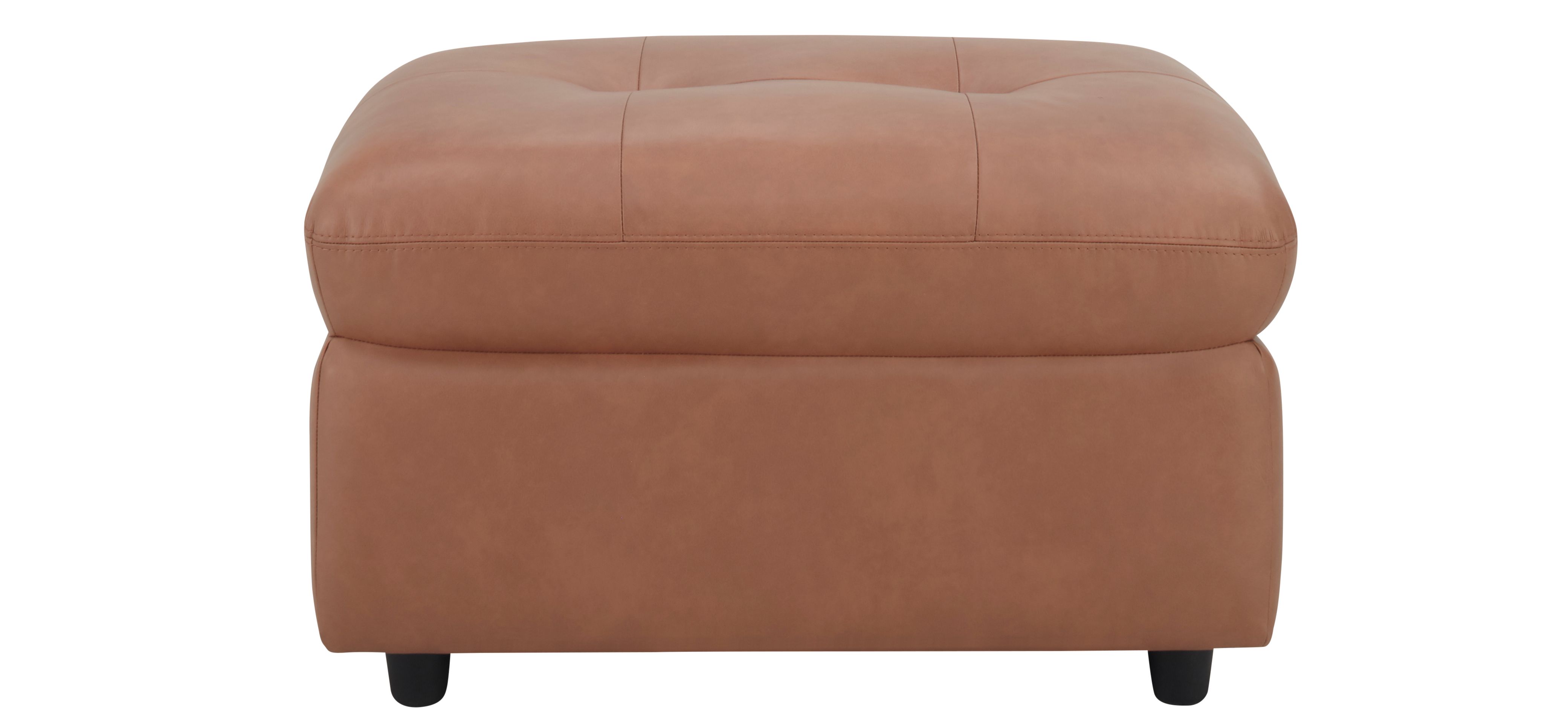 Damar Leather Ottoman