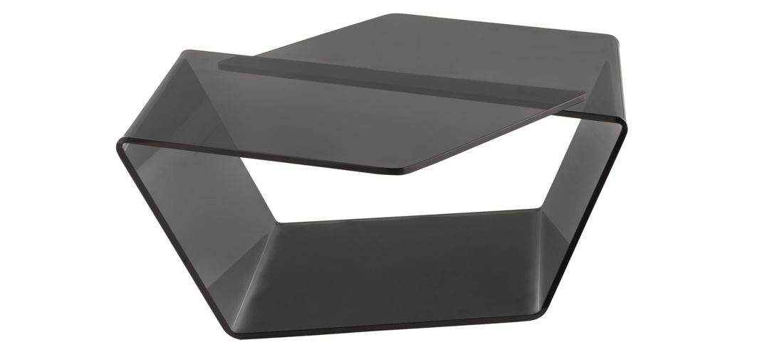 6644-CT Soar Tinted Bent Glass Cocktail Table sku 6644-CT