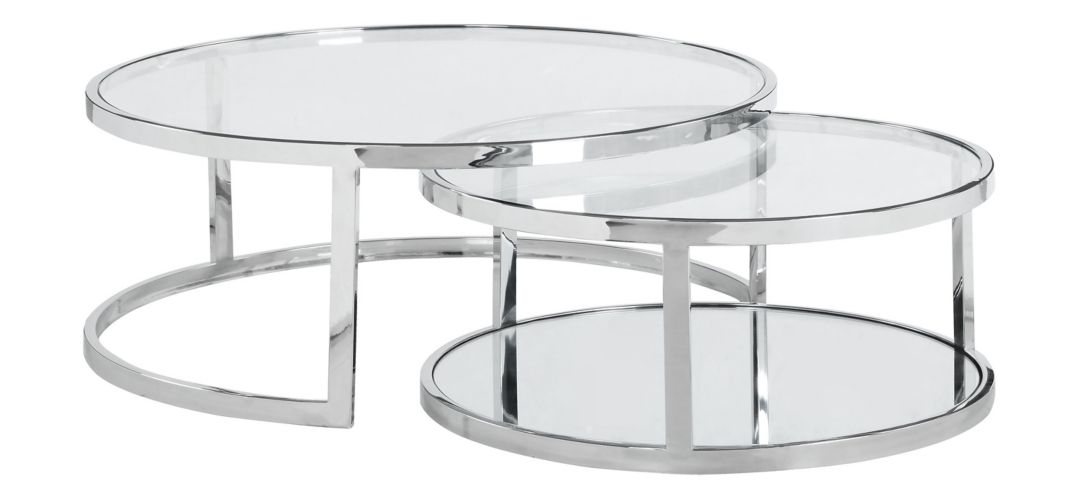 5509-CT-NST Shirley Nesting Cocktail Table Set sku 5509-CT-NST