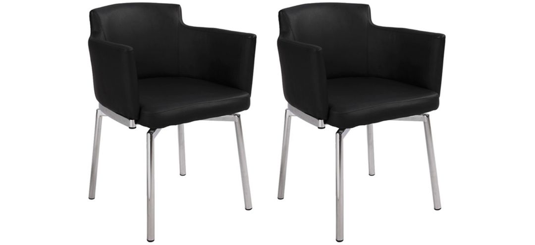 Dusty Swivel Dining Chairs - Set of 2