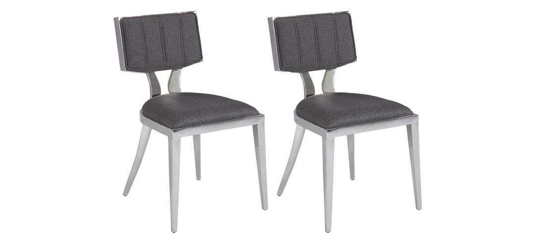 MAVIS-SC-GRY-POLSET2 Mavis Dining Chair - Set of 2 sku MAVIS-SC-GRY-POLSET2