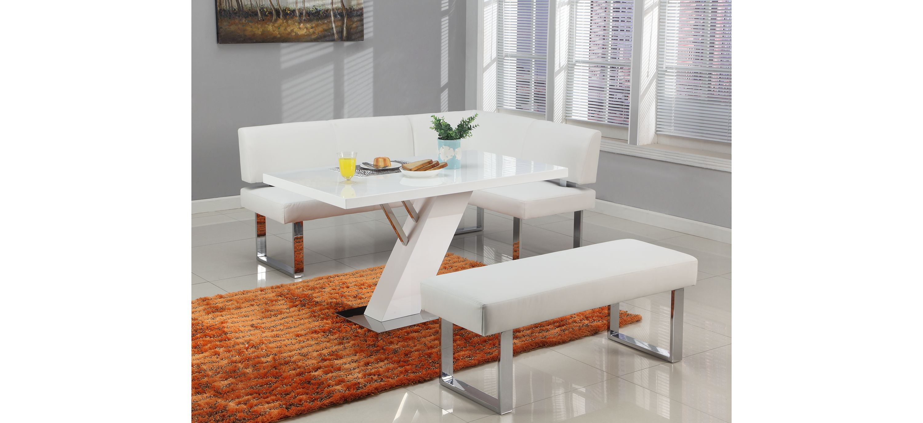 Linden 4-pc. Breakfast Nook Dining Set