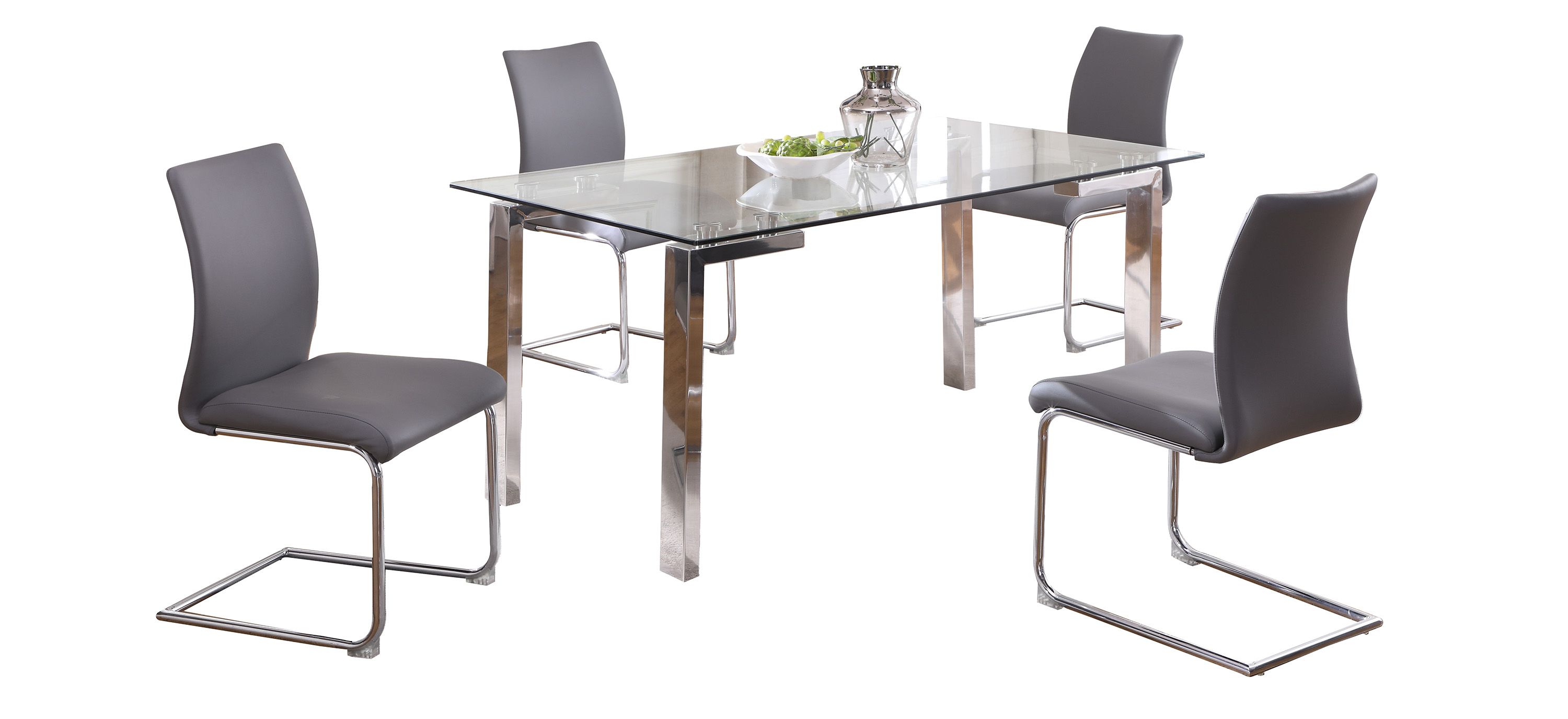 Cristina 5-pc. Glass Dining Set