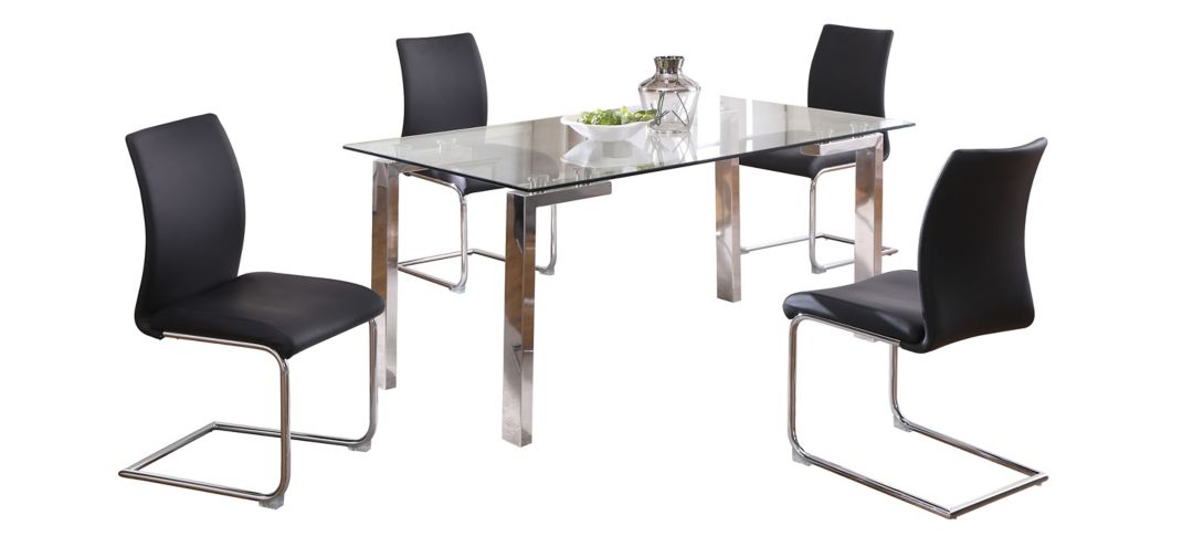 798268320 Cristina 5-pc. Glass Dining Set sku 798268320