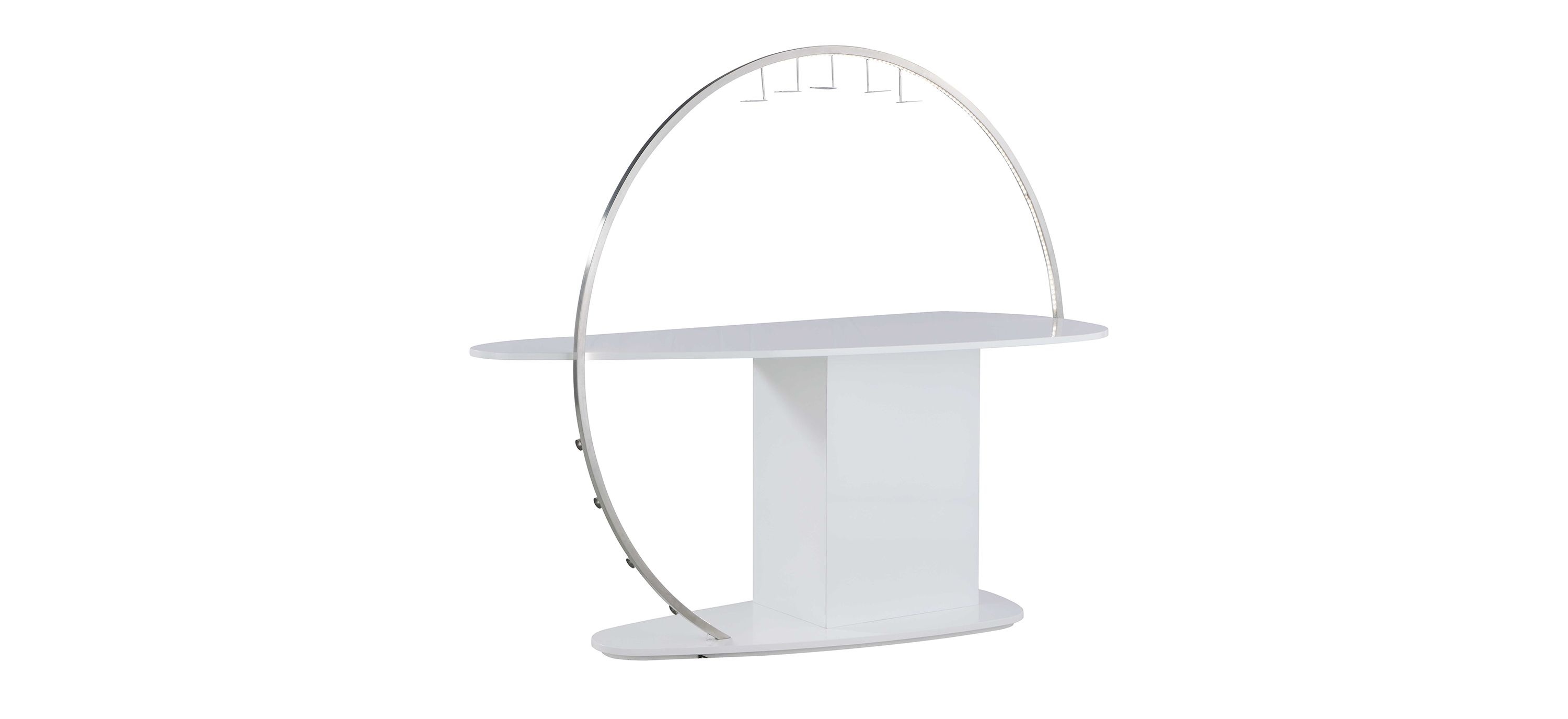 Bowerie Bar with LED Lights and Bottle Racks