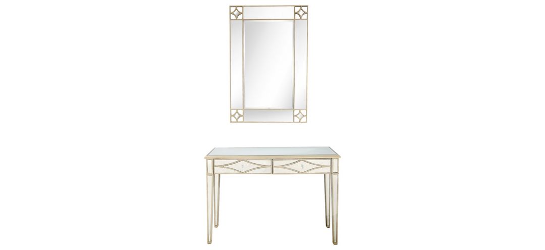 Huxley Wall Mirror and Console Table
