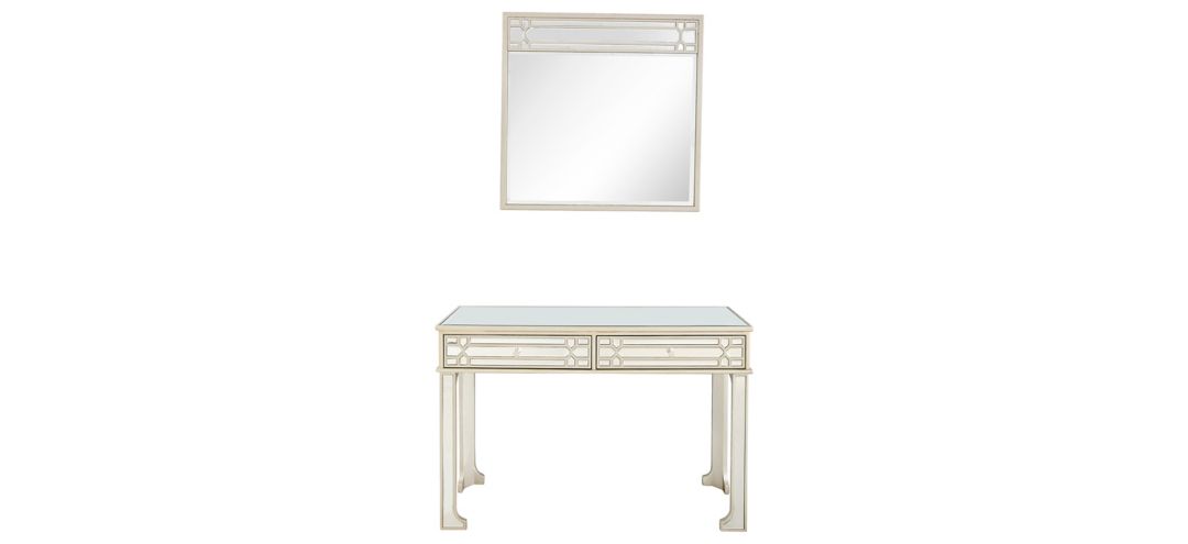Aubrey Wall Mirror and Console Table