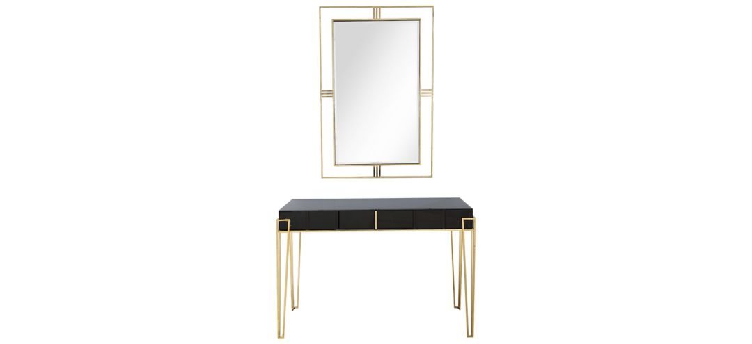 Daria Wall Mirror and Console Table