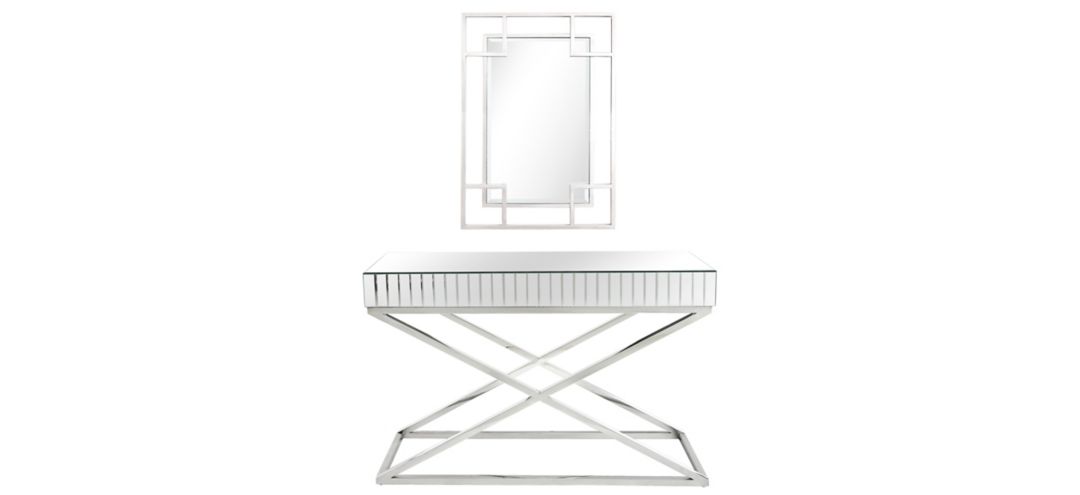 86531 Kinney Wall Mirror and Console Table sku 86531