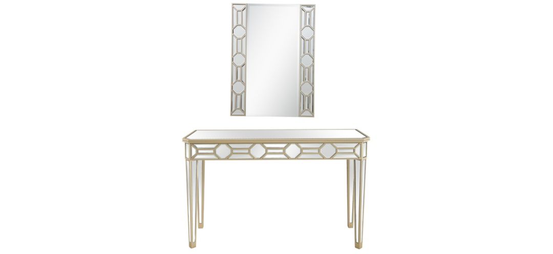 86534 Lilian Wall Mirror and Console Table sku 86534
