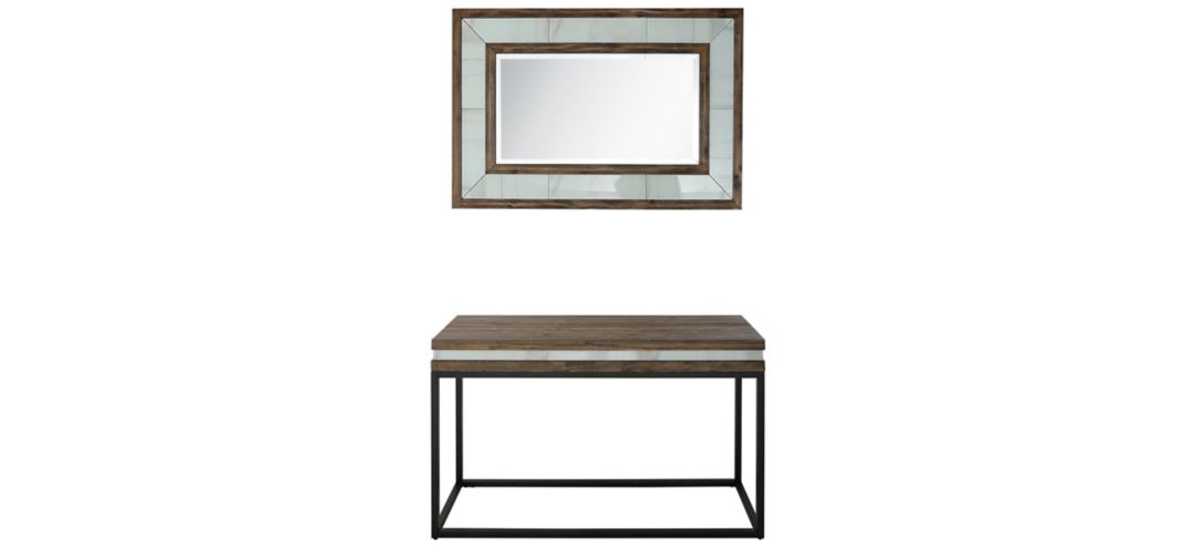 Bailey Wall Mirror and Console Table