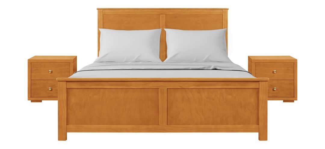 Winston Platform Bed with 2 Nightstands