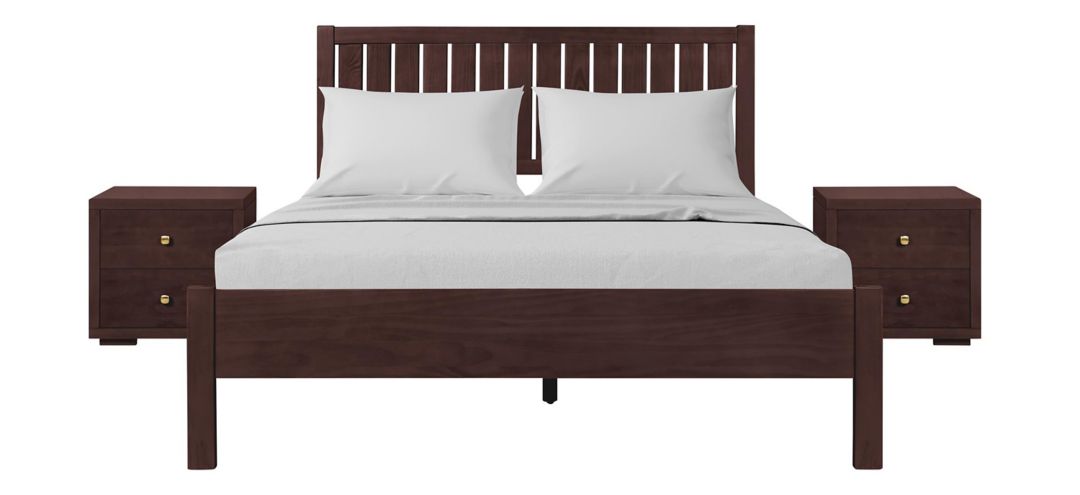 Graham Platform Bed with 2 Nightstands