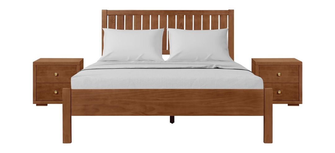 Graham Platform Bed with 2 Nightstands