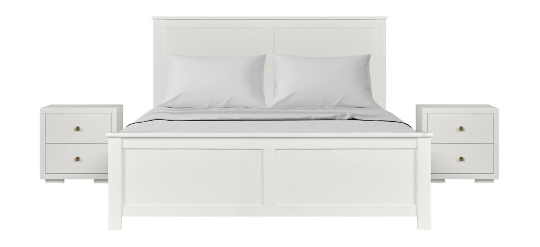 Winston Platform Bed with 2 Nightstands