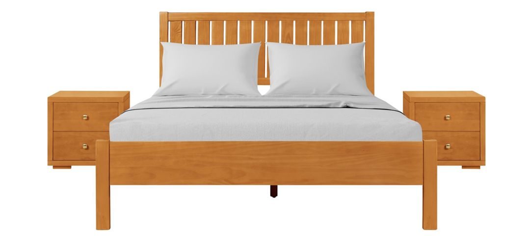 Graham Platform Bed with 2 Nightstands