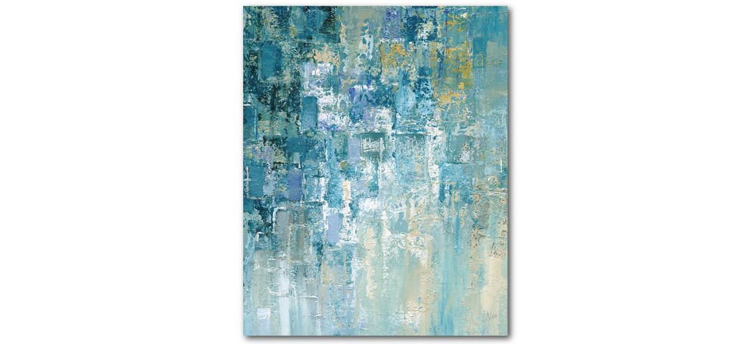 I Love the Rain Gallery Wrapped Canvas