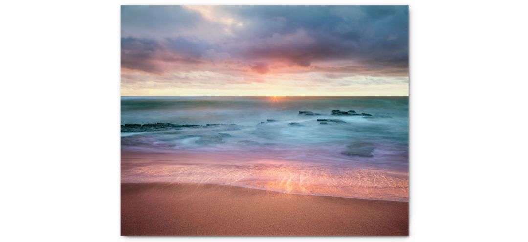 WEB-CT564 Sunset Beach Gallery Wrapped Canvas sku WEB-CT564