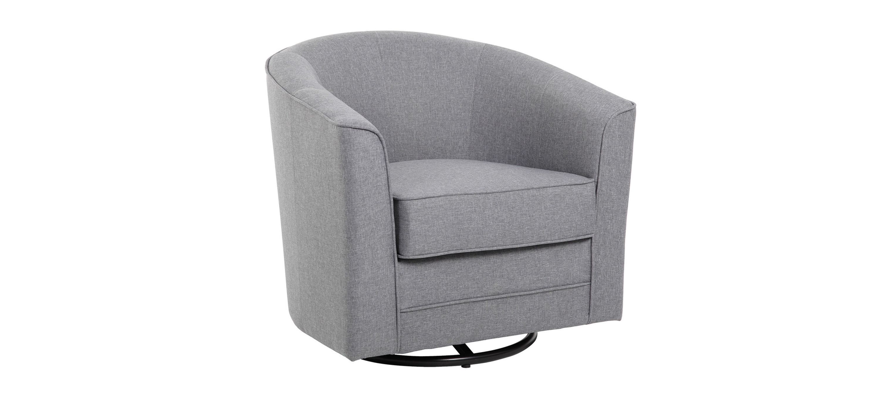 Round Collection Swivel Club Chair by OfficeSource