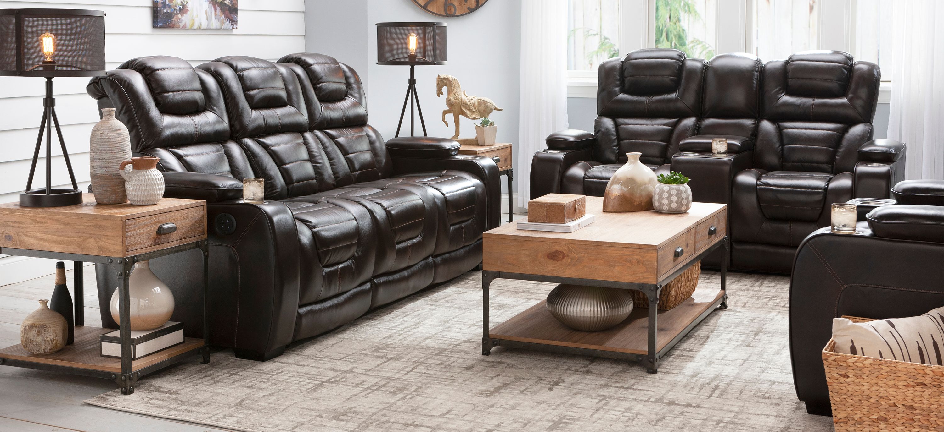 Othello 2-pc. Power Sofa and Loveseat Set