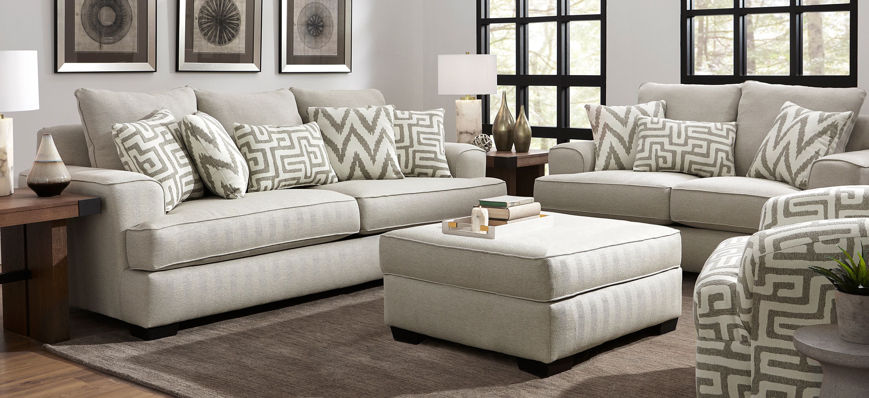 Marisa Chenille 2-pc. Living Room Set