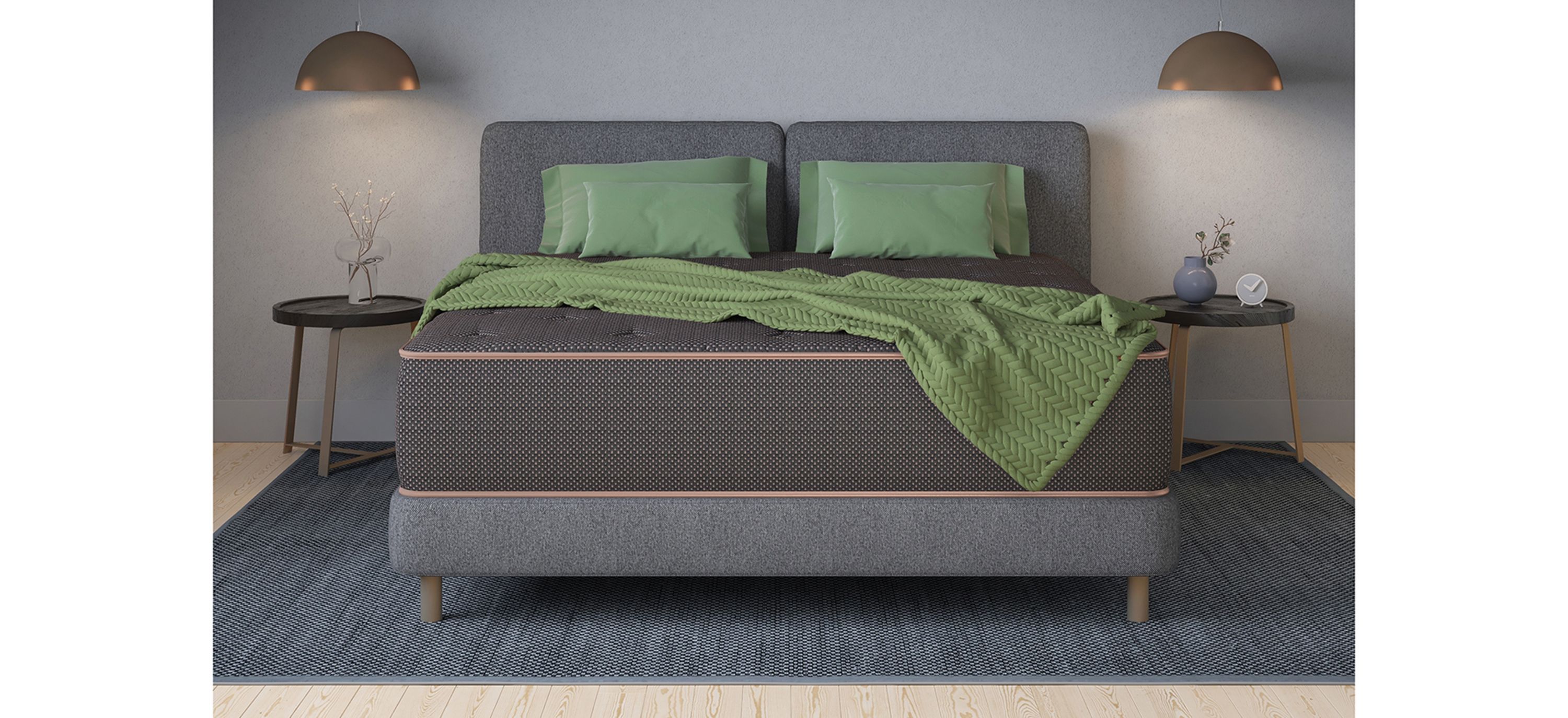 Tommie Copper Performance 12-inch Medium Hybrid Mattress in a Box