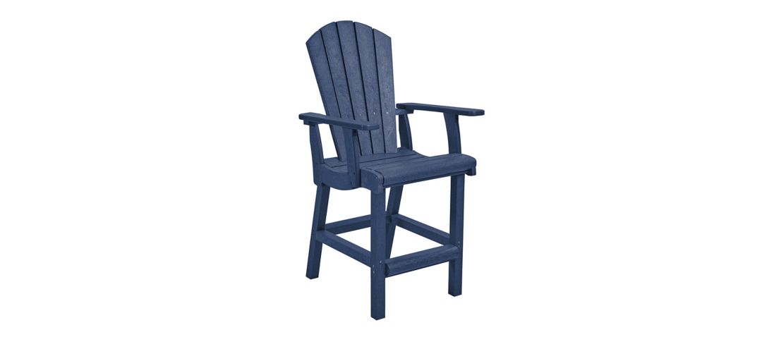 Generation Recycled Outdoor Counter Height Arm Chair