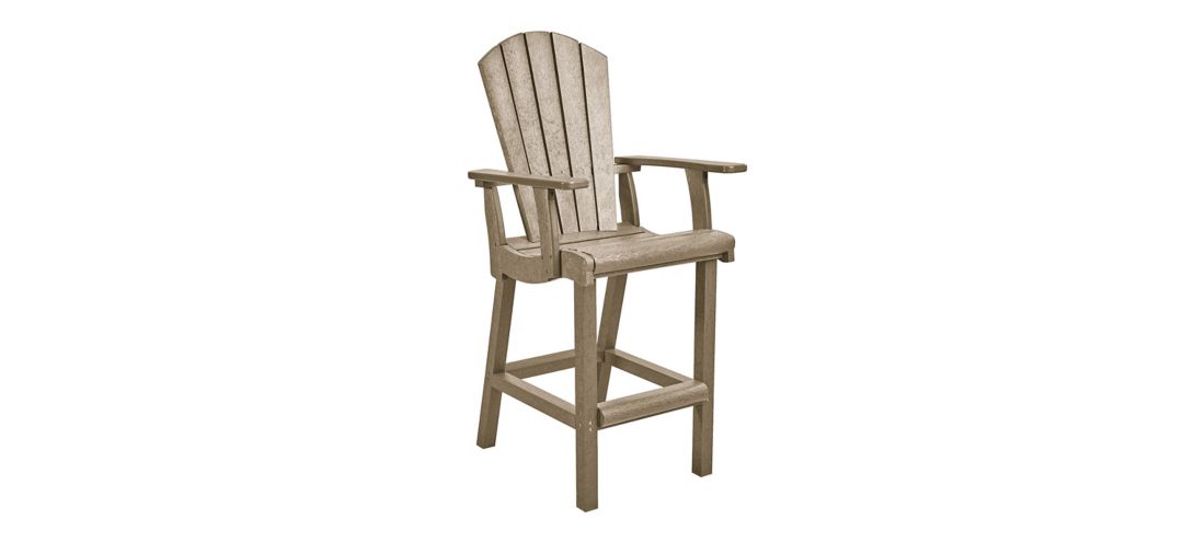 Generation Recycled Outdoor Classic Bar Height Arm Chair