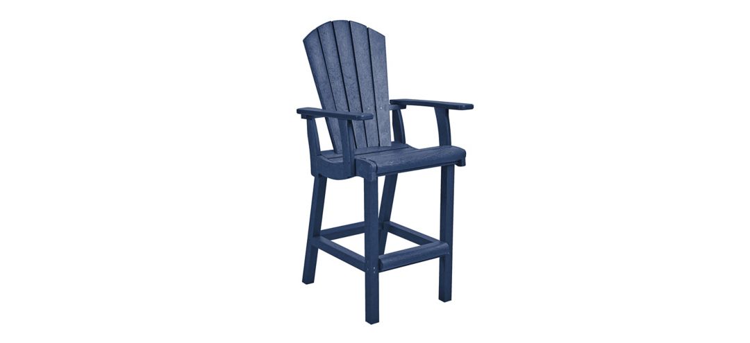 Generation Recycled Outdoor Classic Bar Height Arm Chair