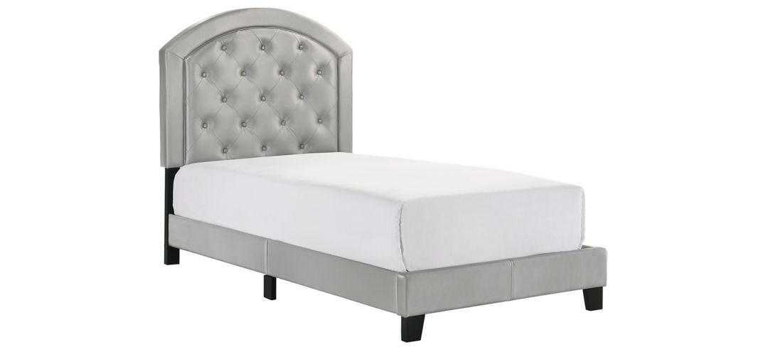 500152690 Gaby Upholstered Platform Bed with Adjustable Head sku 500152690