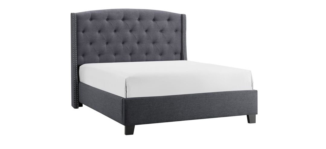 Eva Tufted Upholstered Bed